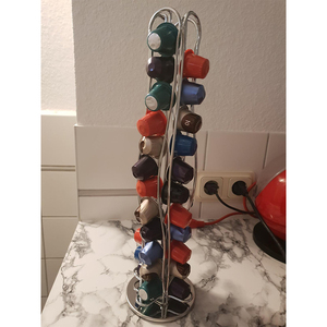 Tốt nhất xoay cà phê nồi viên nang chủ lưu trữ Đường Hộp Thanh xi-rô Spinner tổ chức keurig cup hiển thị Cà phê Pod giá - Product Image 6