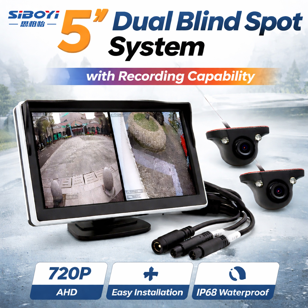 5 inch monitor*1+cameras*2