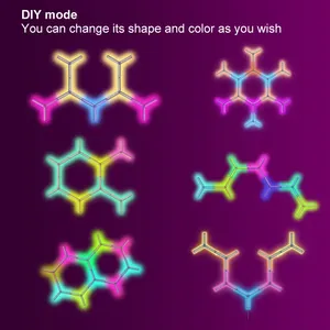 Tuya App uzaktan kumanda DIY akıllı LED şerit duvar işık ev müzik ve dans parti atmosferi için parti aydınlatması - Product Image 4