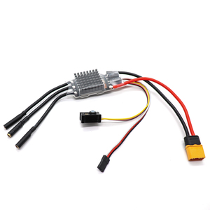 Программирование AM32 ESC система питания бесщеточный ESC 80A программирование для радиоуправляемой гусеничной машины 1/10 1/8 LCG шасси осевой SCX10 TRX-4 - Product Image 1