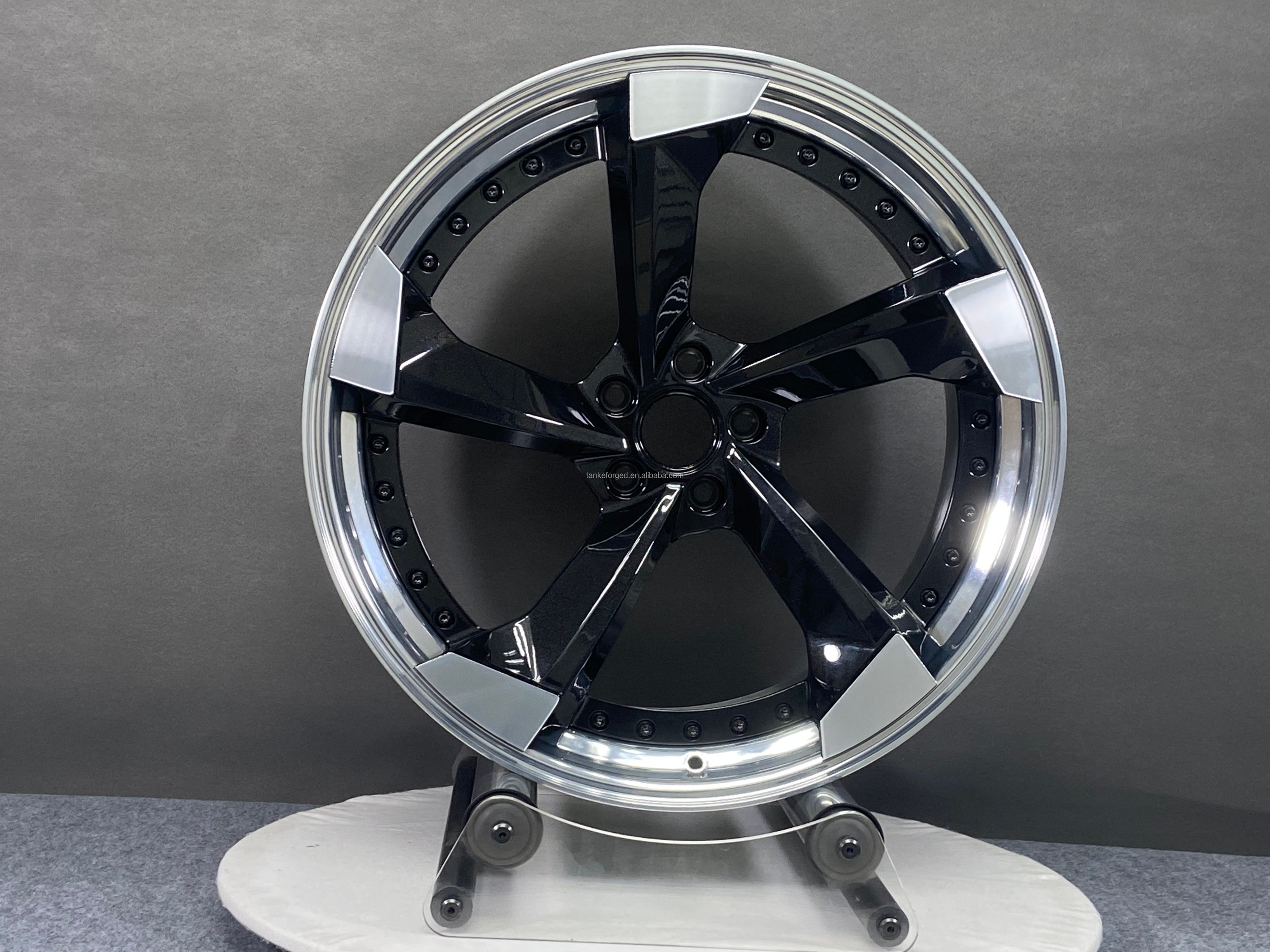 Glossy Black Machine Face+Glossy Black