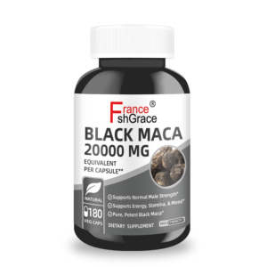 Organische Zwarte Maca-Wortelplantenextracten Ondersteunen Het Uithoudingsvermogen En De Stemming Voor Mannen En Vrouwen Zwart Maca-Wortelsupplement - Product Image 6