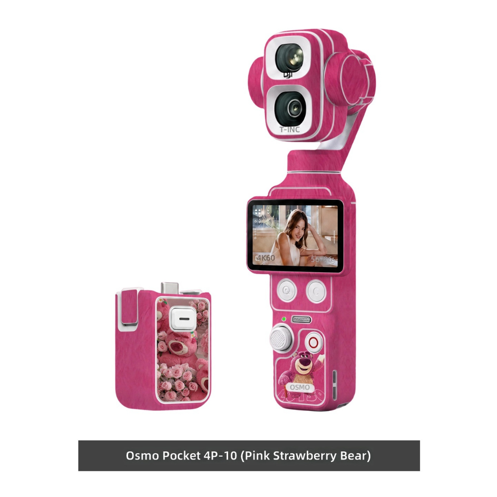 Osmo Pocket 4P-10 (Pink Strawberry Bear)