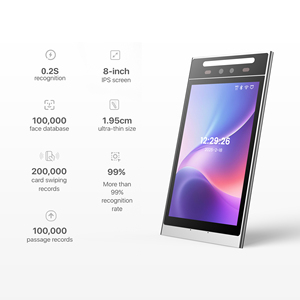 Feocey FCV5006 vendita calda Android11Biometric controllo di accesso viso NFC RFID 13.56 QR POE tempo di registrazione WIFI AI Face Wiegand - Product Image 2