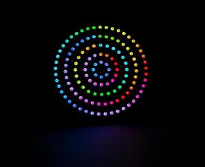 SK6812 WS2812แสง RGB วงกลมปรับแต่งได้ปรับแต่งได้แผงวงจร PCB สีดำสีขาว24 45led DIY 5050 5V วงแหวน LED กลม WS2812B - Product Image 6
