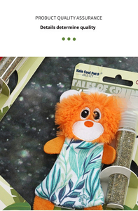 Joysing Self-Grinding Plüsch Katzenminze Kau spielzeug für Langeweile Relief Cats' Pet Supplies