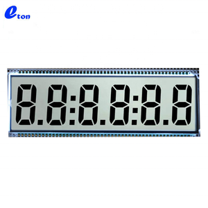 Großhandel hochwertige 137.16*46,38mm TN,Positive transparent 7 segment lcd display - Product Image 3