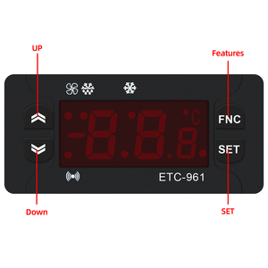 Control inteligente de temperatura, controlador de temperatura de refrigeración y calefacción de 220V, humedad