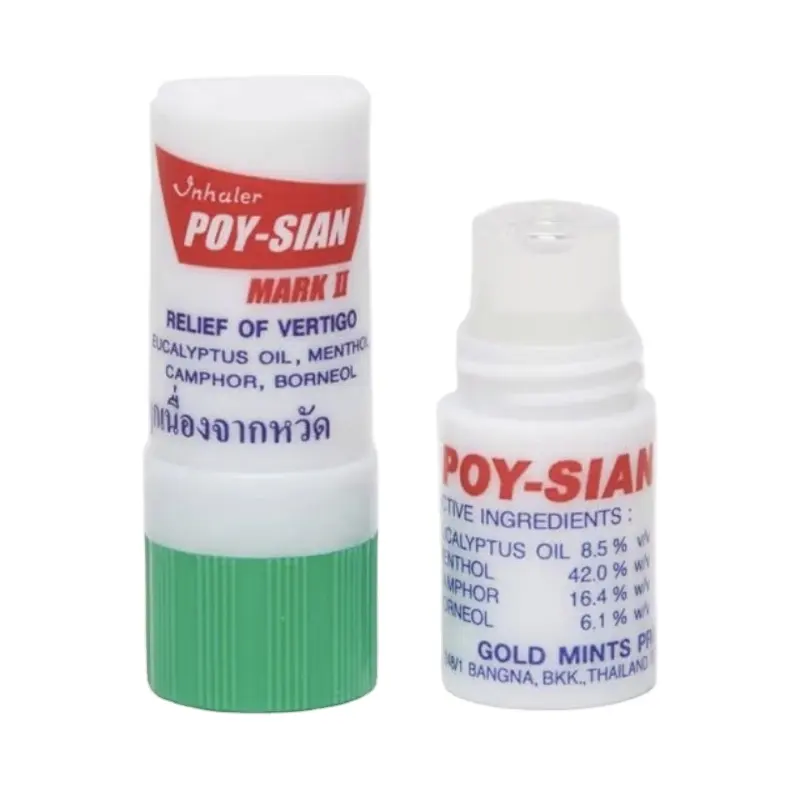 High Quality Premium Thai Herb By Poy Sian Brand Inhaler Refreshing Made From Thai Herb Organic Product Ready To Ship