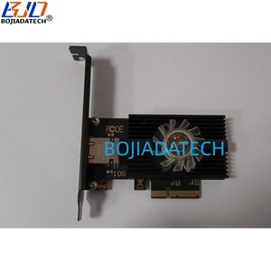 10Gbps RJ45 Port PCI-E 4X Server scheda di rete Gaming Computer 10000Mbps Ethernet PCIE Lan carte AQC113C dissipatore di calore con ventola RGB - Product Image 3