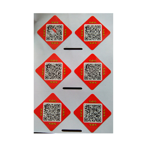 Custom Waterproof URL QR <strong>Code</strong> Printing Sticker - Product Image 6