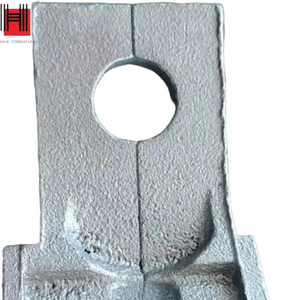 Anillo de extremo de ledger de acero forjado para andamios fuertes y duraderos de construcción de edificios