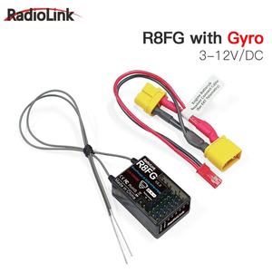 Radiolink RC6GS V3 2.4G 7 Channel <strong>RC</strong> Radio Transmitter with R7FG/R8FG Receiver Gyro Telemetry Remote Controller for <strong>RC</strong> Car Boat - Product Image 5