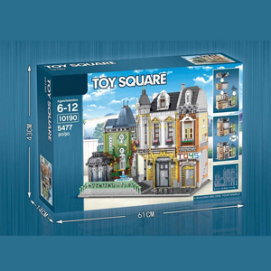 5477-Piece <strong>Toy</strong> Store Plaza Building Blocks Set for DIY Creative Play and Collectible Enthusiasts Perfect for Advanced Builders