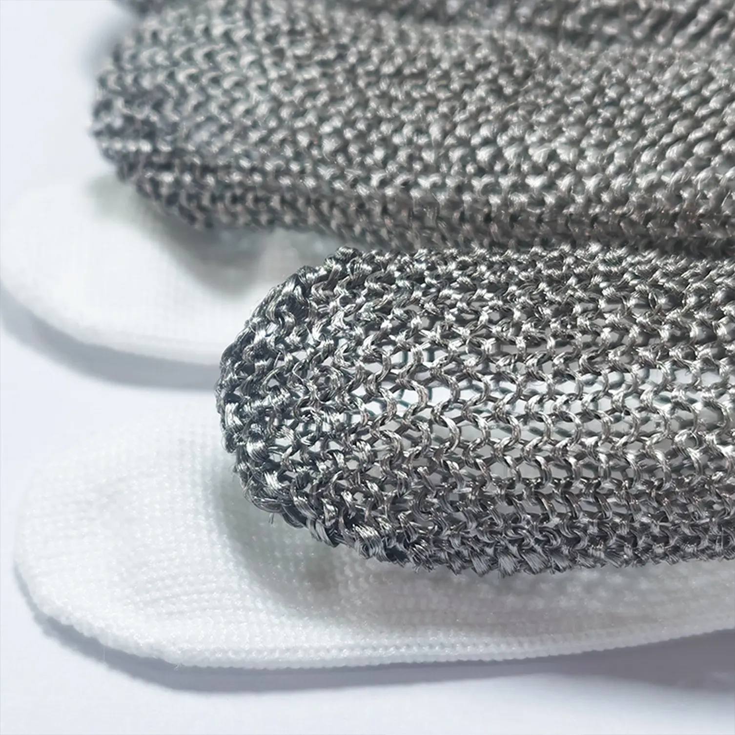 BSP A9 guantes de acero inoxidable anticorte ostras carnicero seguridad corte resistente alambre de acero inoxidable guantes de metal