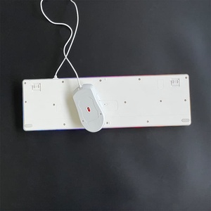 USB Wired RGB Light Gaming <strong>Keyboard</strong> Mouse Combo New Transparent Mid-Plate <strong>Keyboard</strong> Mice Set for <strong>Computer</strong>, GKMC-707T - Product Image 6