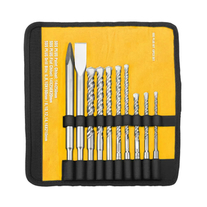 Set di punte e scalpello accessorio OEM Set SDS Max Bit confezionato in scatola di alluminio - Product Image 2