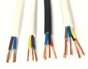YJ OEM H03VV-F/H05VV-F/H07VV-F 3 X 0.75平方毫米300V/500V多芯柔性圆形电缆电线 - Product Image 3