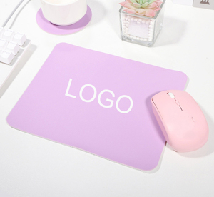 Hannuo tốt nhất bán biểu tượng tùy chỉnh hình chữ nhật dễ thương chuột Pad đa màu trống Mousepad - Product Image 2