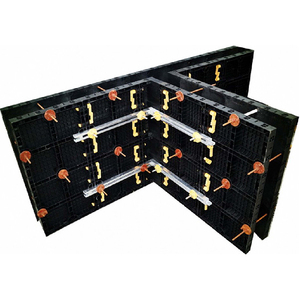 Reusable Forming Shuttering Modular Design Column ABS Concrete Plastic <strong>Wall</strong> <strong>Formwork</strong> for Construction