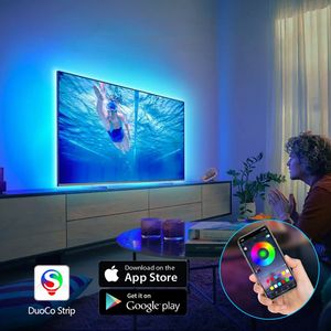 USB 5V RGB 5050スマートストリップライトLEDテレビバックライト30led/m IP65防水雰囲気IRリモコン - Product Image 6