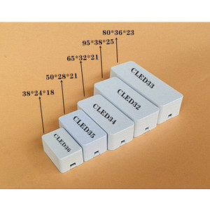 Customized Iot Plastics Electric Junction Box Led Driver Enclosure Mini LED Driver Enclosure CLED33 <strong>Tiny</strong> Plastic case 95*38*25mm - Product Image 1