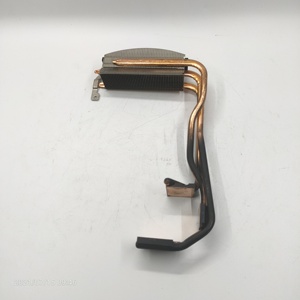 Disipador de calor LED personalizado Hongyi, 3 tubos de calor, Enfriador de Chip electrónico de aluminio de cobre óptimo para servidor, PC, ordenador, negro optimizado - Product Image 4