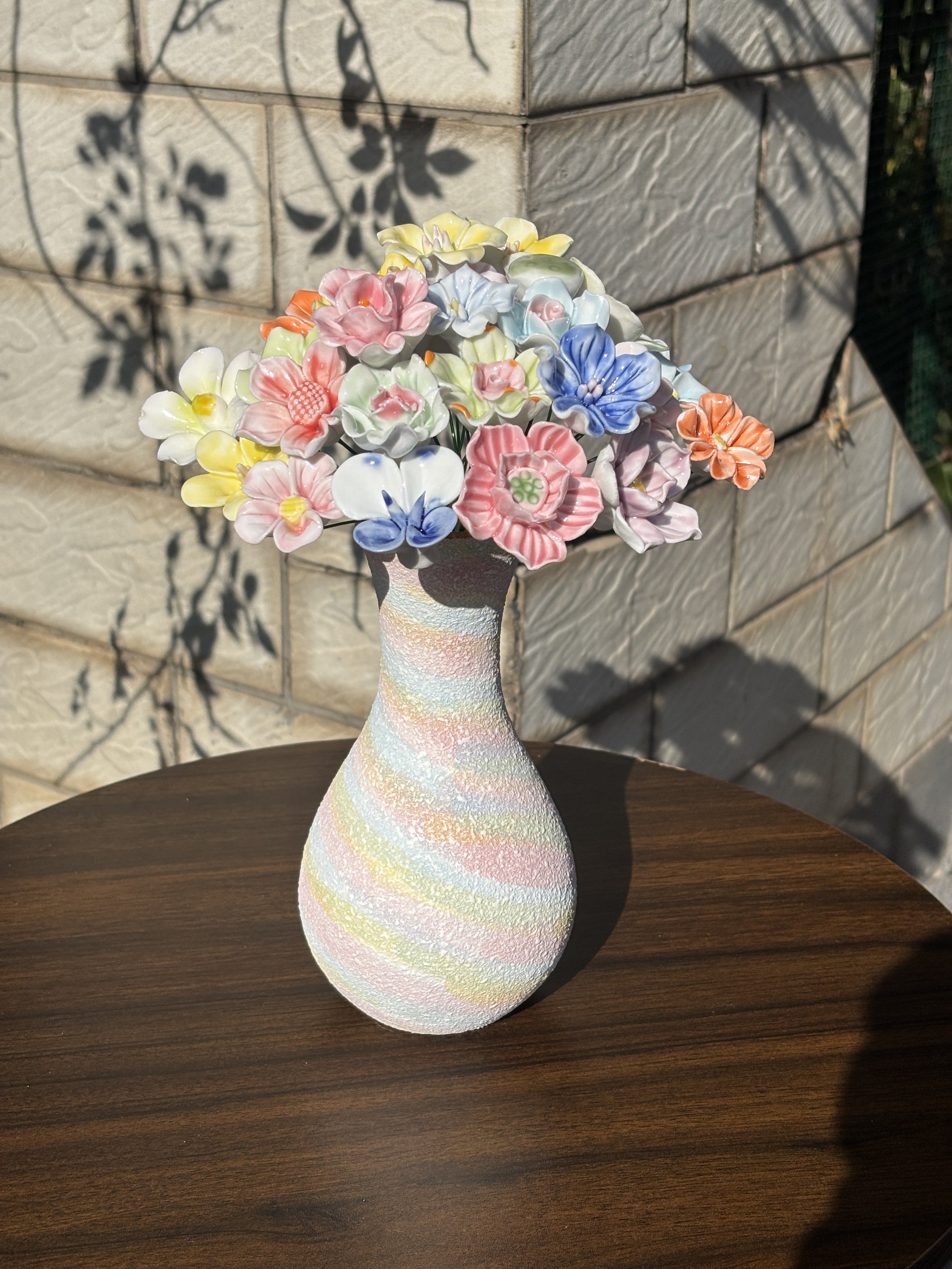 Cross-grain rainbow bottle-30-40 no flowers