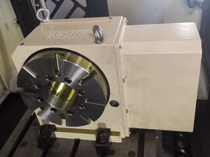 LEYO <strong>CNC</strong> Milling Machine <strong>Index</strong> Rotary <strong>Table</strong> 4th Axis <strong>CNC</strong> Rotary <strong>Table</strong> - Product Image 3