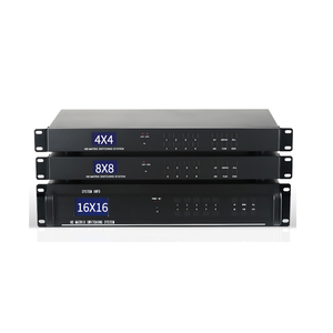 HDMI Matrix <strong>Switcher</strong> 4K HDCP 2x2 Video Wall &amp; 4x4 Processor 1080P HD Video Splicer Splitter Matrix