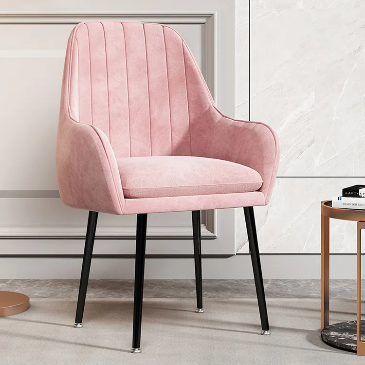 Bas prix ensemble de fauteuils de salon modernes de style français chaise de salon antique tuftée chaise boucle chaise de salle à manger à vendre