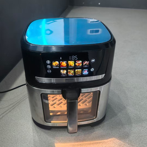 Friggitrice ad aria intelligente con finestra a vista da 9,5 l con controllo digitale elettrico a colori 10 da 1500W - Product Image 1