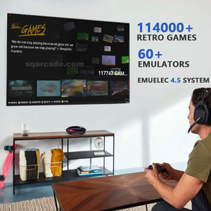 ซูเปอร์คอนโซล X Max Plug And Play Android TV ย้อนยุคเกมคอนโซลกับ114000เกมมินิจำลองกล่องเกมสำหรับ SS/PS P/N64/PS1 /Dc - Product Image 2