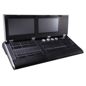 Профессиональный Контроллер освещения сцены KingKong On Pc Fader Wing Dmx 512 Dj Lighting консоль Двухпанельный контроллер для освещения - Product Image 3