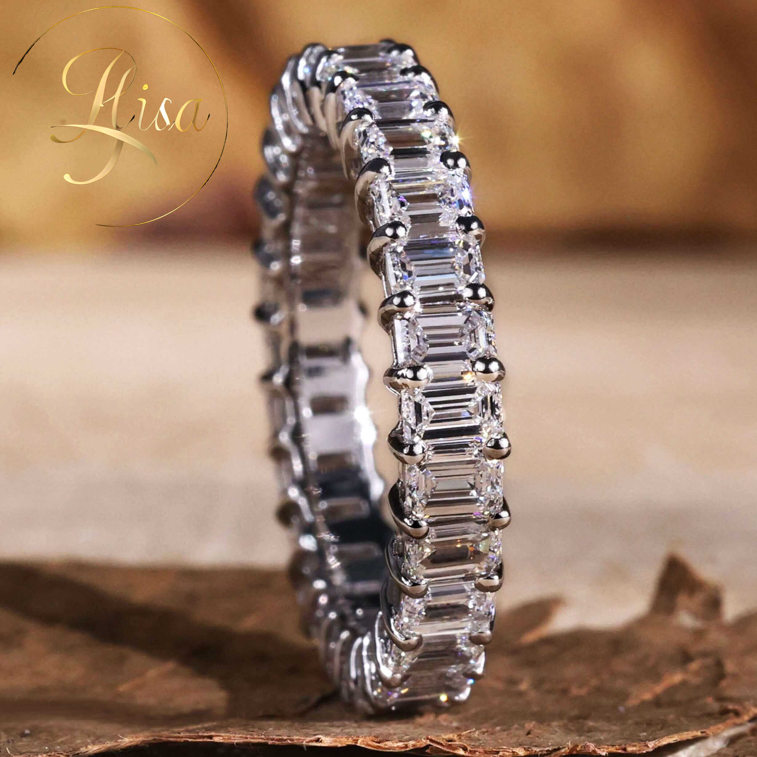 Baguette Cut Band