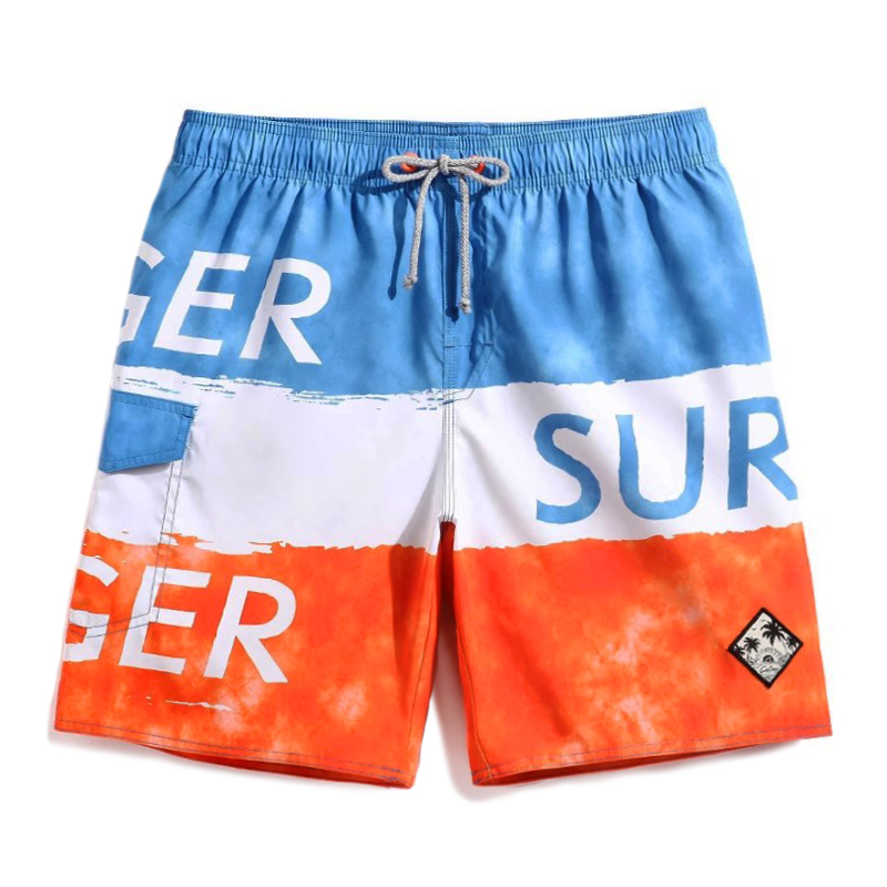 Ms169c bleu blanc orange doublé homme