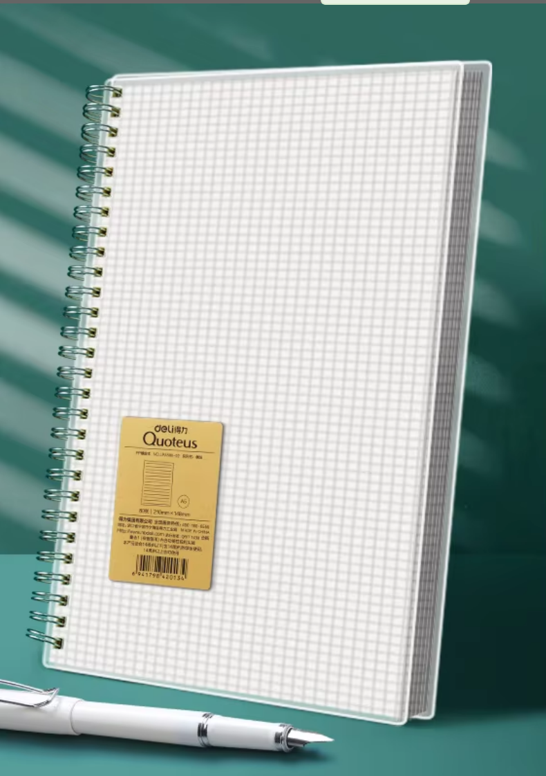 a5 White notebook-1