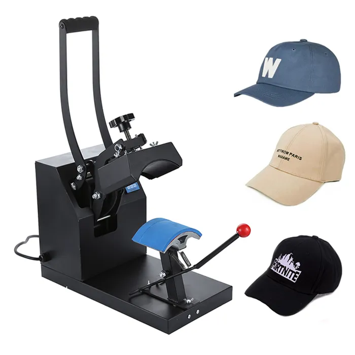Máquina de estampado eficiente y multifuncional para impresión de gorras de béisbol
