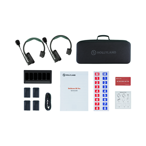 Solidcom SE Pro 2S 2 kişilik kablosuz şarj gürültü iptal kulaklık interkom 400m iletim aralığı LED dijital pil - Product Image 1