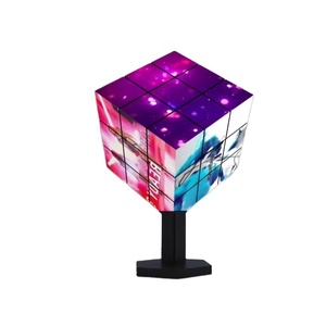 Fabrika özelleştirme P2.5 kapalı yaratıcı reklam küp 5 taraflı Led 320*320mm küp ekran tam renkli Led ekran - Product Image 1