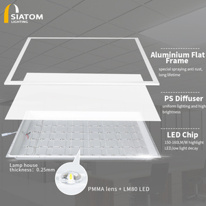 新しいLEDパネルライト2024オイスタービッグライトパネルLEDリモコンCCT交換可能スマートパネルライト - Product Image 4