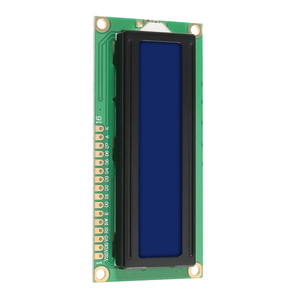 LCD1602 1602 Module Blue Green Screen 16x2 Character <strong>LCD</strong> Display Module HD44780 Controller Blue Black Light for <strong>Arduino</strong>