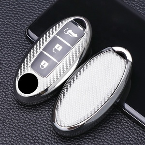 เคสกุญแจรถ Tpu คาร์บอนไฟเบอร์,สำหรับ Nissan Altima Sentra Rogue Murano Maxima Versa Leaf Titan 3 4 5ปุ่ม Smart Remote - Product Image 3
