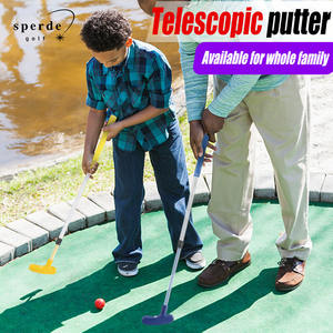 พัตเตอร์กอล์ฟขนาดเล็กสำหรับเด็กสองทาง,พัตเตอร์สำหรับนักกอล์ฟมือขวาหรือมือซ้ายปรับความยาวได้ - Product Image 2