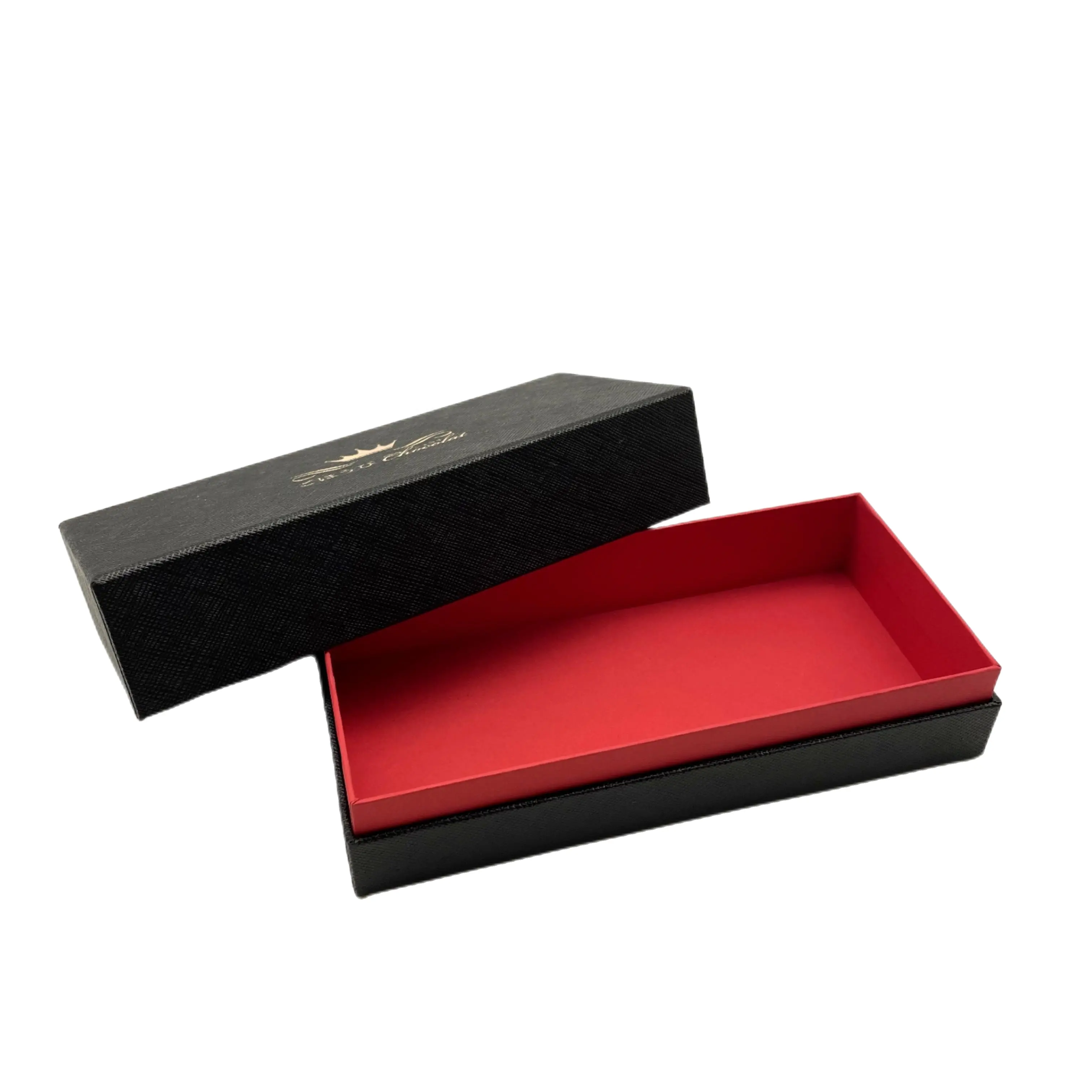 Индивидуальная двухсекцевая жесткая упаковка квадратная текстура картон Верхняя Нижняя коробка Роскошная парфюмерная Косметическая Подарочная коробка с крышкой