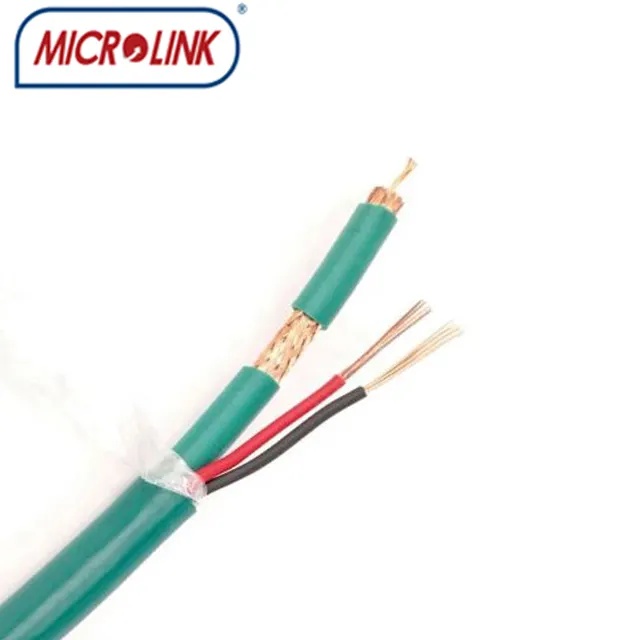 Francés estándar 75 ohm cctv Kx6 + 2c de Siamés Cable Coaxial para Marruecos Argelia mercado
