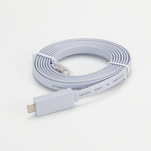 Heißer Verkauf hochwertiger Service-Programmierung USB C-Stecker auf rj45 Flach konsolen kabel mit Ftdi-Chipsatz - Product Image 2