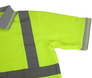 エンジニア安全服蛍光オレンジ視認性安全反射Tシャツ