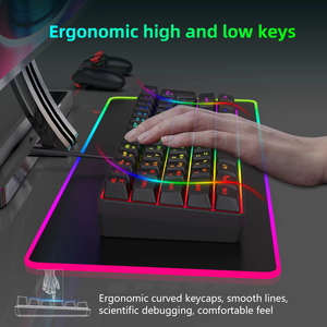 RGB Backlit Wired USB 2.0 Mechanical <strong>Keyboard</strong> 61 <strong>Keys</strong> <strong>Numeric</strong> Style for Desktop &amp; Laptop Functional Typewriter - Product Image 6