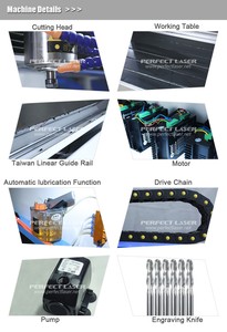 完美激光定制木材机械自动3d 1.5kw 2kw主轴雕刻机数控路由器系统机器6090迷你价格 - Product Image 6